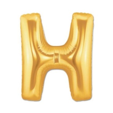 Altın Sarısı Folyo Harf Balon