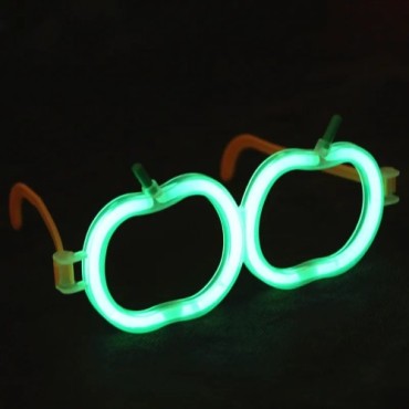 Neon Stick Elma Gözlük Seti 12 Adet